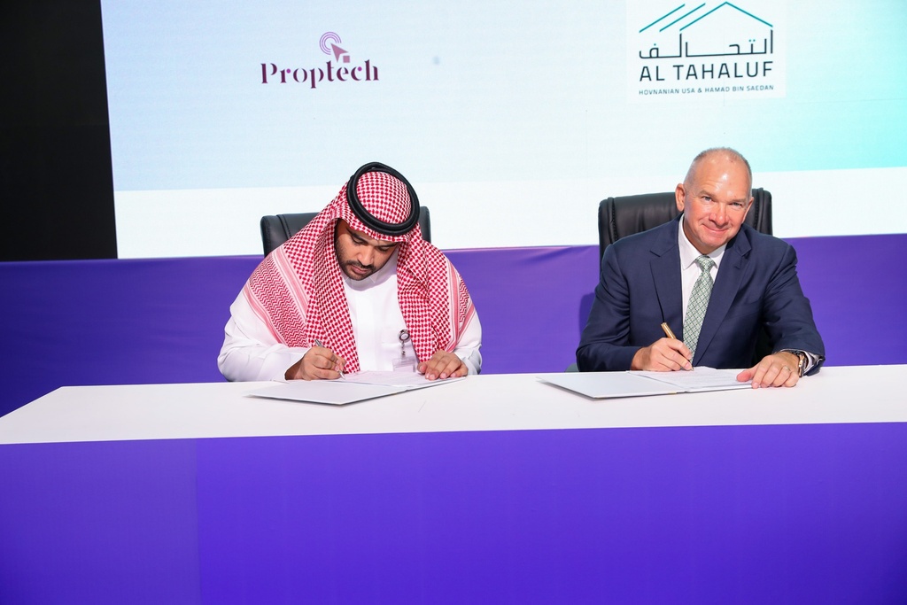Proptech Announces a New Partnership with Al Tahaluf Real Estate Company During Cityscape